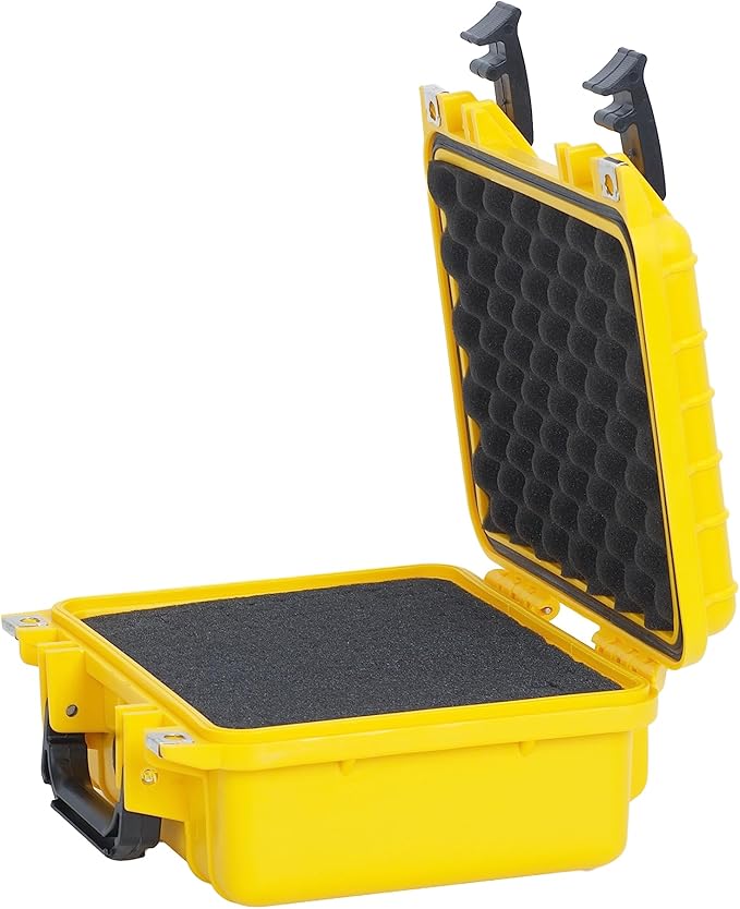 MEIJIA Portable All Weather IP67 Waterproof Protective Case,Hard Camera Case,Dry Case with Customizable Foam,Fit Use Of Drones,Camera,Equipments,10.62 x9.68x4.87inches - Image 7