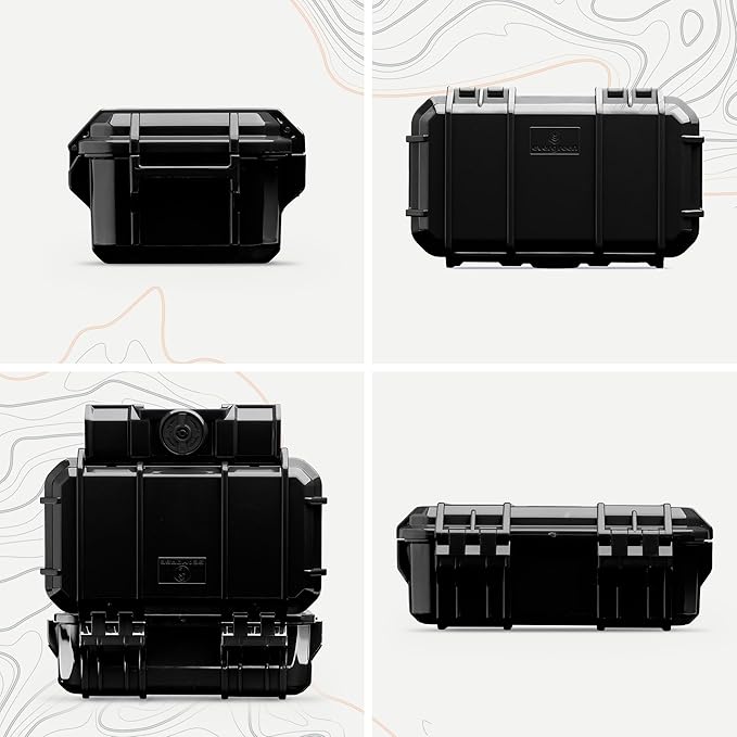 Evergreen 57 Waterproof Dry Box Protective Case with Pick & Pluck Foam - Travel Safe/Mil Spec/USA Made - for Cameras, Phones, Hiking, Boating, Water Sports, Action Cams (Black) - Image 2