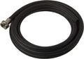 Eastman 12 Feet Rubber Utility Flex Hose, 3/4 Inch FHT x 3/8 Inch Open Connection, Dehumidifier, Black, 60309 by Eastman