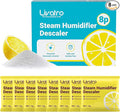 Citric Acid Cleaning – 8 Individually Wrapped Descalers for Humidifiers, Kettles & Distillers | Powerful Anti‑Limescale, Moisture‑Resistant & Eco‑Friendly by Livatro