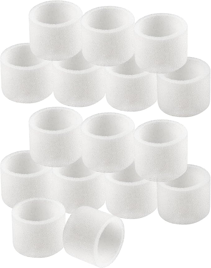 16-Pack Top Fill Humidifier Replacement Filters for LEVOIT LV600S, Superior6000S, OasisMist 450S, Classic160, Dual150, Dual200S, Classic300(S) Humidifiers | Upgrade by PANDEELS