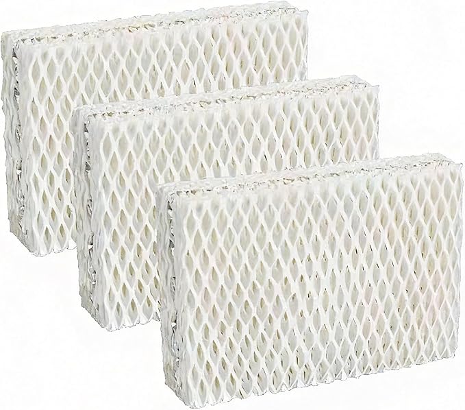 WF813 Humidifier Filter Replacement, High-Density Wick Filters Compatible with Equate EQWF813, Relion RCM832/RCM-832N, ProCare PCWF813, EQ-2119-UL, PCCM-832N Cool Mist Humidifiers (3-Pack) by Unknown