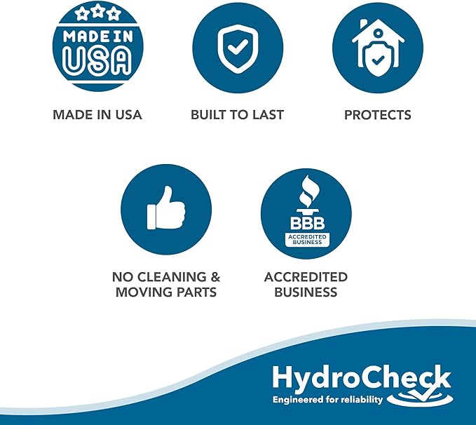 Water Sensor Alarm, Smart Water Leak Detector for Home & Basements | Made in The USA | Automatic Flood Detectors and Water Alarm, Pure Water Capable (WaterWatcher) - Image 5
