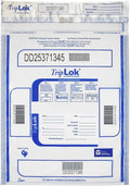 ControlTek TripLok 15" x 20", Clear, 50 Bags Tamper-Evident Deposit Bags for Cash Handling & Valuables, Moisture, Heat and Cold Sensitive Ink, Tear-Off Receipt + Large Barcodes 585048 by ControlTek