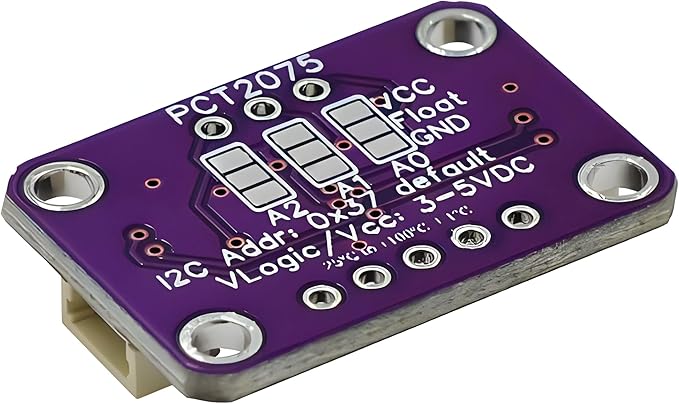 2Pcs PCT2075 11 Bit Higher Accuracy ADC Measurement I2C Temperature Sensor, Compatible with QT/Qwiic + pins - Image 4