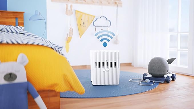 AH510 Original Connect Filter-Free Evaporative Humidifier - Spaces up to 375 ft² - White - WiFi Compatible - Image 7
