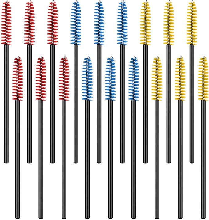 Pawfly 18 Pcs Hummingbird Feeder Cleaning Brushes, Mini Nylon Hummingbird Feeder Brushes for Cleaning, Tiny Brushes for Cleaning Small Parts, Small Cleaner Brushes, Hummingbird Feeder Parts, 3 Colors by Pawfly