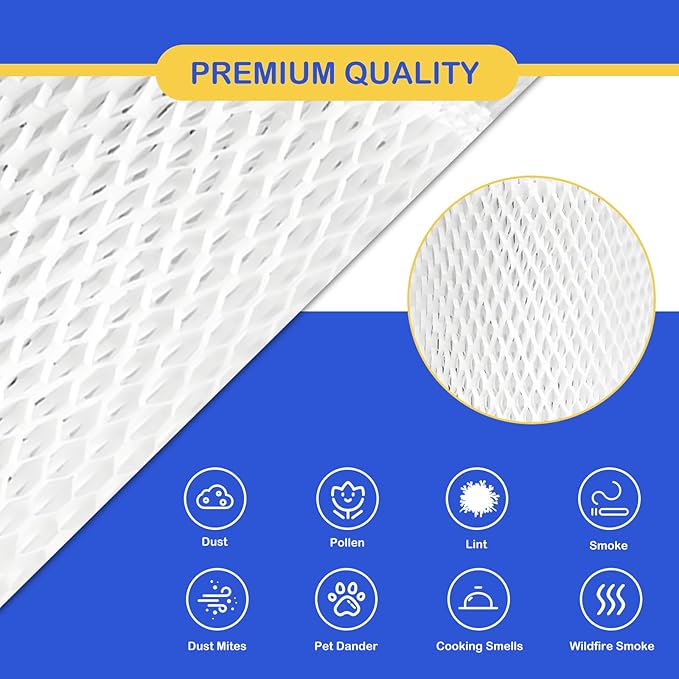 Humidifier Wicking Replacement Filter Compatible with Canopy Bedside and Nursery Humidifier, Wood Pulp & Paper Filter, 6 Pack - Image 3