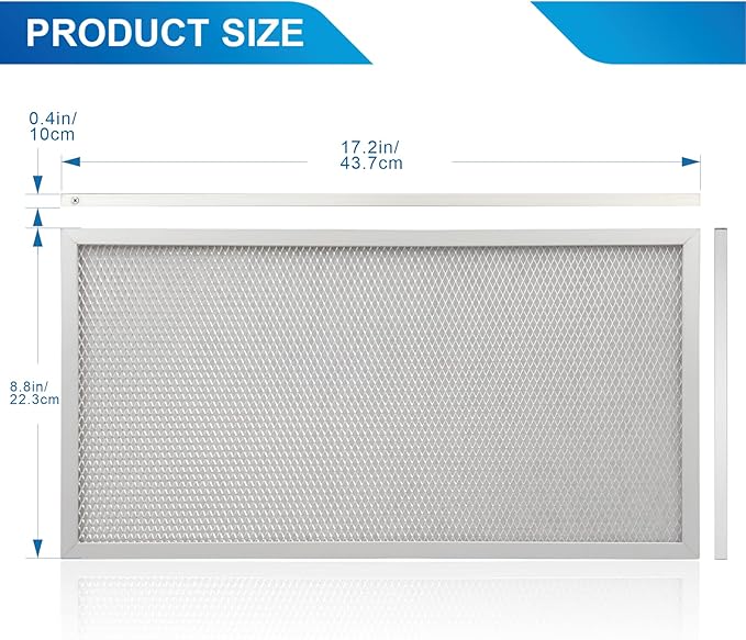4 Pack MERV-8 Filter Replacement Set Compatible with AlorAir Basement Dehumidifiers Sentinel HD55 Sentinel HDi65 - Image 3
