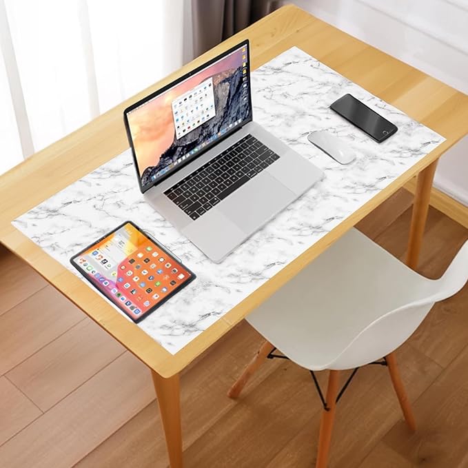 Moriah Shelf Liner Non Adhesive, Kitchen Drawer Liner Non Slip Waterproof Thickened Cabinet Protector for Bathroom Dresser Shelves Pantry(Marble,12'' x 10') - Image 8