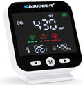 CO2 Monitor Indoor with Bonus Humidity & Temperature Readings | Carbon Dioxide Meter, Homebrewing - Carbon Dioxide Detector, Portable CO2 Detector, CO2 Meter Indoor, CO2 Sensor by AirKnightMonitoring