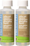 Urnex Biocaf Coffee and Espresso Descaling Solution 4 Ounce (2 Single Use Bottles) Safe to use with Keurig, Delonghi, Nespresso, Ninja, Hamilton Beach, Mr Coffee, Braun by Urnex