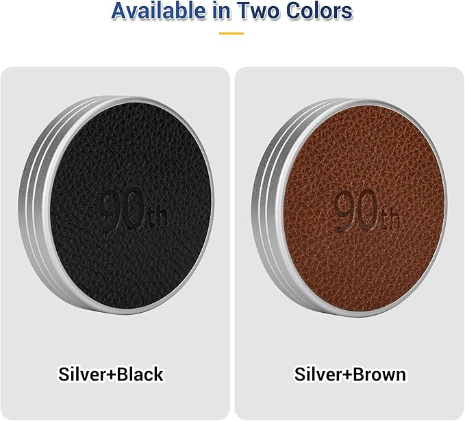 Retro Leather Lens Cap for Fujifilm Instax Mini EVO, Brown Aluminum Anti-Dust Anti-Scratches Lightweight Camera Lens Cover with Soft EVA Interior, Accessories for Fuji Mini Evo Lens Protection Cover - Image 6