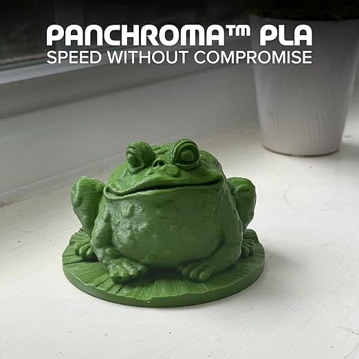 Panchroma PLA Jungle Green 3D Printer Filament, 1.75mm, 1kg Spool, Easy to Print, High Speed Printing, Tangle Free, AMS Compatible, Perfect for Toys, Decor, Miniatures, Models & Cosplay - Image 2