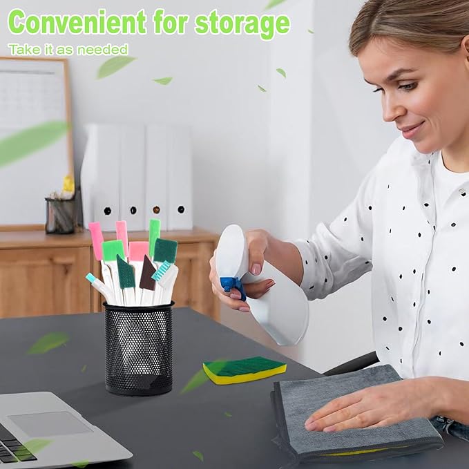 Humidifier Cleaner Brush Set 14Pcs,Small Cleaning Brush Tight Spaces for for Humidifiers, Keyboards, Tiles, Bottles and Tight Spaces,Household Cleaning Tools kit. - Image 6