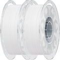 Creality 3D Printer Filament White & White, PLA Bundle 2 kg for 3D Printing, 1.0kg (2.2lbs) Spool, Enhanced Toughness No Warp, Accuracy ±0.03mm Printing Filament, for 3D Printers by Creality