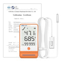 Elitech GSP-6G Bluetooth Data Logger Temperature Humidity with 100000 Points Data Storage Export, Pharmacy Vaccine DDL, MAX MIN AVR MKT, GSP-6G-ISO 17025 Certified with Dual Probe GLE/The by Elitech