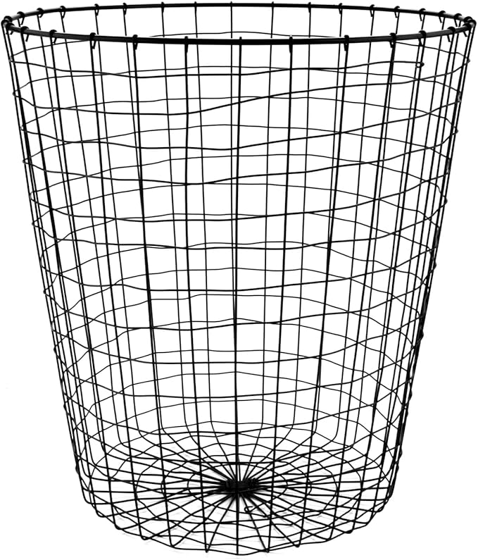 G.E.T. WB-300-MG Heavy Duty Iron Wire Utility Storage Basket, Round, 16" x 18" - Image 3