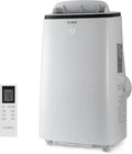 COBY Portable Air Conditioner 4-in-1 AC Unit, Heater, Dehumidifier & Fan, Air Conditioner 15,000 BTU Portable AC Unit with Remote Control for Rooms up to 775 Sq. Ft., 24-Hour Timer, & Installation Kit by Coby