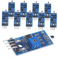 HOMSFOU 10pcs Light Control Photoresistor Relay Sensor Modules Pin Light Detection for Automatic Brightness Control Performance Easy Integration Microcontrollers by HOMSFOU