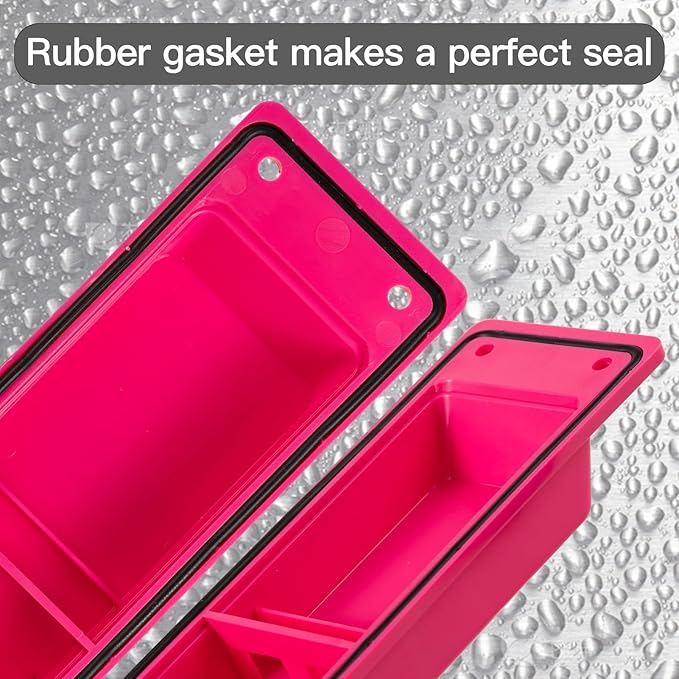 Shipping Container Air Vent Kit Heavy Duty Shipping Container Accessories Cross Flow Ventilation Kit Reduce Heat Humidity Pressure Condensation Add Air Flow for Cargo (8 Pack Pink) - Image 3