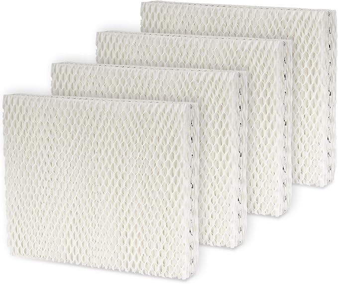 ANTOBLE 4 Pack MD1-0002 Replacement Humidifier Wick Humidifier Filters Compatible with Vornado MD1-0001 MD1-0002 MD1-1002 EVAP1 EVAP3 EVAP40 EVAP50 Humidifier by ANTOBLE