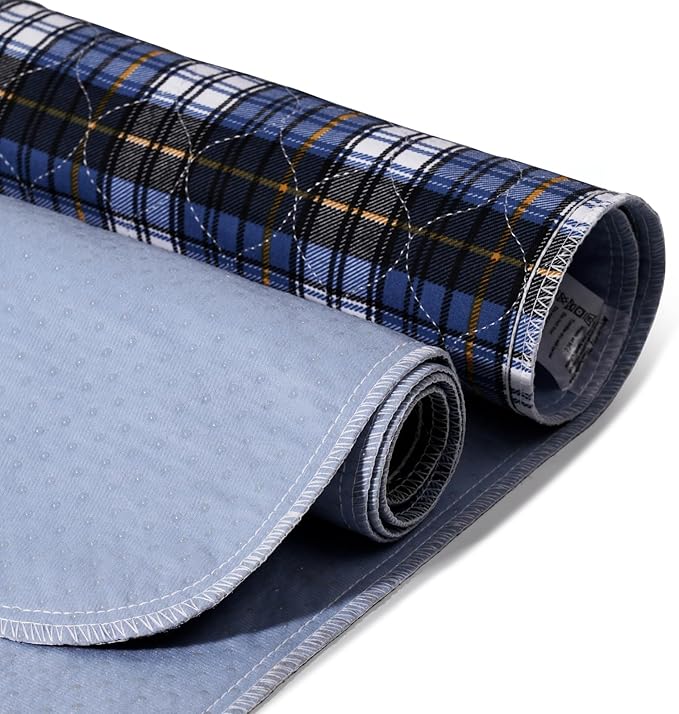 Non-Slip Bed Pads for Incontinence Washable (28" x 36"|2 Pack),Waterproof Bed Pads,Adult Washable Incontinence Bed Pads for Adults,Dog,Kids by Brosive