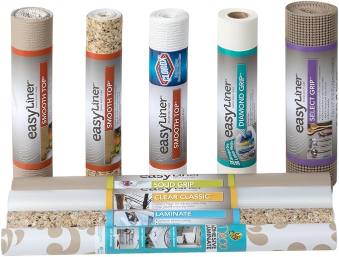 Duck Brand Select Grip EasyLiner Shelf and Drawer Liner, Non-Adhesive, 12-Inch x 10-Feet, Non-Adhesive, White, 1359539 - Image 9