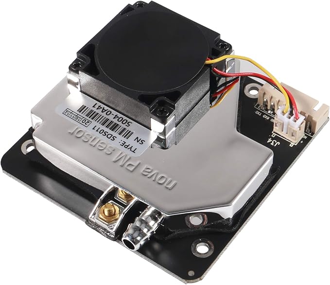 AITRIP PM Sensor SDS011 High Precision PM2.5 Air Quality Detection Sensor Module Super Dust Sensors Digital Output Compatible with Arduino - Image 3