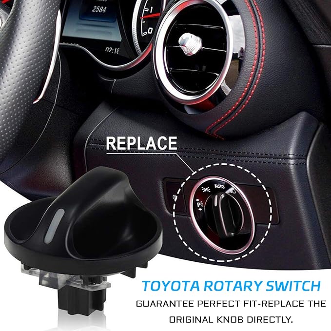 3Pcs AC Climate Control Module for Toyota Tundra Accessories Tacoma Shift Knob for A/C Air Conditioner Heater Blower Fan Compatible with 2000 2001 2002 2003 2004 2005 2006 Toyota Tundra - Image 6