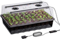 60-Cell Self-Watering Seed Starter Tray with Grow Light, Seed Starter Kit with 4.07” Humidity Dome, Indoor Seedling Starter Tray, Seed Starting Trays for Plant Germination, Seeds Growing by Patigrow