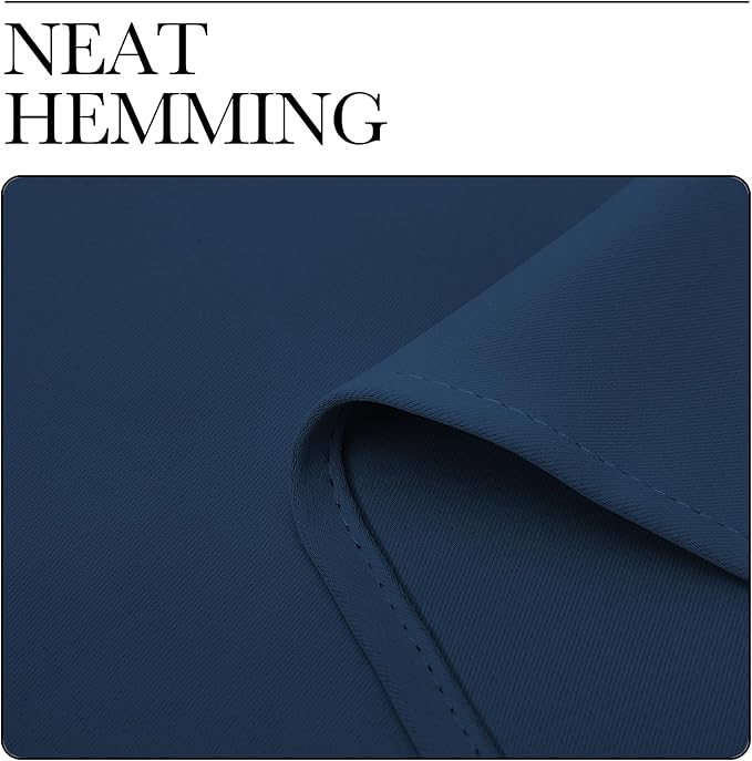NICETOWN RV Blackout Curtains for Camper Windows, Moroccan Blue, 29" Wide by 40" Long, 2 PCs, Short Blackout Curtains & Drapes, Thermal Insulated Blackout Curtain Panels for Kids Room, Play Room - Image 6