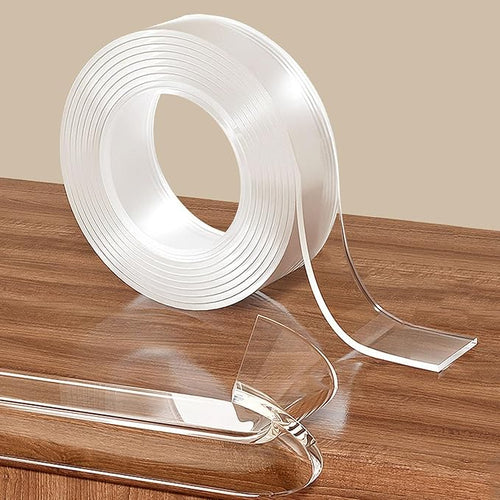 1.18 in x 13.12 FT,Clear Edge Protector Strip Sharp Edge Wrap Cover Tape,Self Adhesive Protective Bumper Guards for Cabinet Door Desk Glass Table Bed Furniture, Kitchen Countertop, Waterproof by Unknown