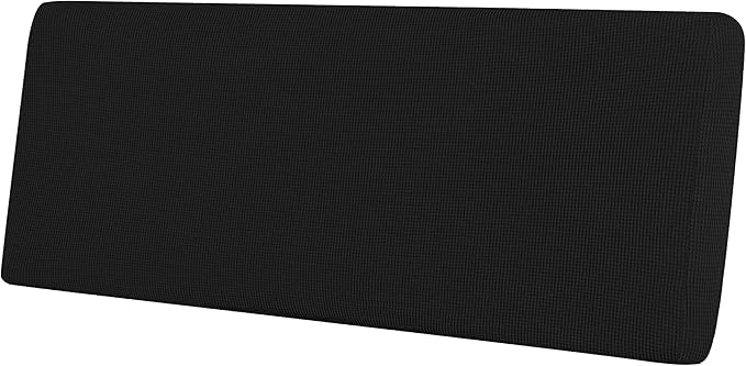 Easy-Going Stretch Cushion Cover Sofa Cushion Furniture Protector Sofa Seat Sofa slipcover Sofa Cover Soft Flexibility with Elastic Bottom(Sofa Cushion, Black) by Easy-Going