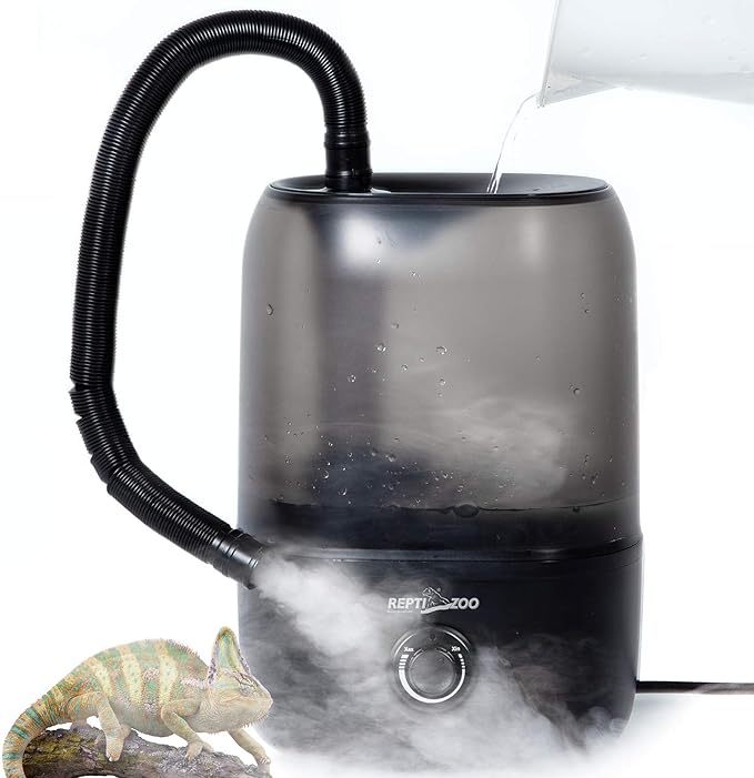 Repti Zoo 4L Reptile Humidifier, Large Reptile Mister Tank Fogger for Terrarium Vivarium - Image 2
