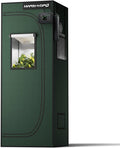 MARS HYDRO 2x2x5 Grow Tent Pro, 24"x24"x63" 2000D Thickened Polyester Canvas & High Reflective Mylar, Larger Observation Window, Controller & Socket Hanger,for TS600/FC1500/TS1000 Indoor Plant Growing by MARSHYDRO
