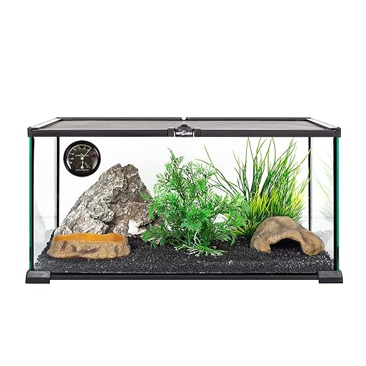 REPTI ZOO Reptile Terrarium Thermometer Hygrometer Dual Gauges Pet Rearing Box Reptile Thermometer and Humidity Gauge - Image 4
