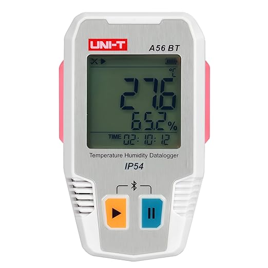 UNI-T UNI-Trend A56 BT/A57 BT Temperature Humidity Datalogger;64000 Data Storage/Bluetooth to PC Communication(A56 BT) - Image 2