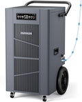 320 Pint Commercial Dehumidifier with Pump,Commercial Grade Dehumidifier for Basement,24H Timer,9000 sqft Large Spaces for Industrial,40Gallon/Day,Continuous Dehumidification,Auto Defrost 20A Socket by Unknown