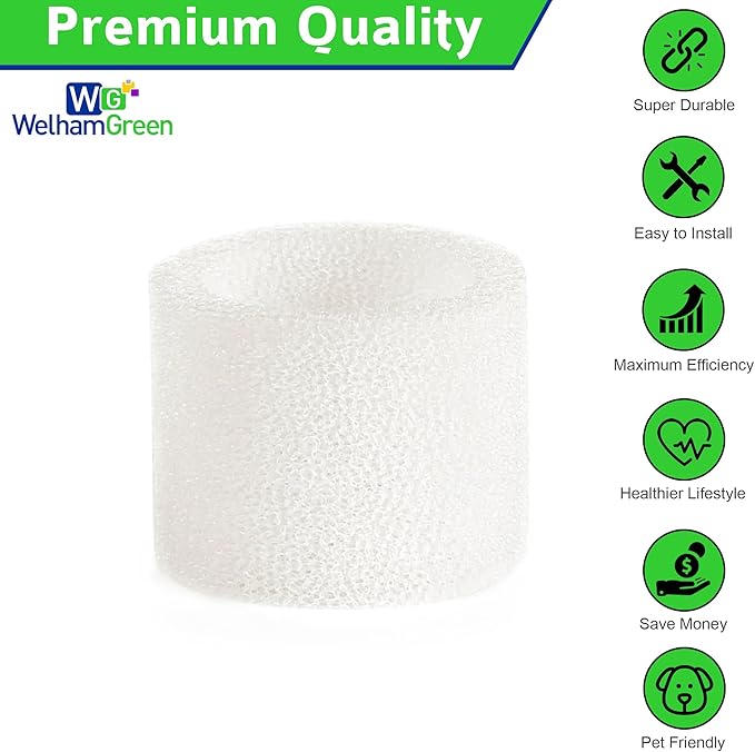 Replacement Filter 10-Pack Compatible with Msolok 150, 200S, 300S & 600S Series Humidifiers – Sponge Filter Pads to Improve Humidification Efficiency - Image 5