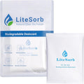 Natural Moisture Absorbers, Premium Moisture Absorption Desiccants Safe for Food, Luxury, Collectibles, Handbags, Shoes, Camera, Guitar Eco-Friendly & Biodegradable(30g x 4pcs) by LiteSorb