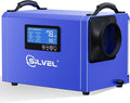 SILVEL 145 Pint Dehumidifier with Drain Hose, Commercial Compact Dehumidifier for Crawl Spaces, Basements, Industry Water Damage Unit, Large Capacity, Portable, Up to 6000 Sq.Ft, Blue by SILVEL