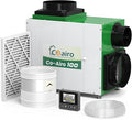 Whole House Dehumidifier, 180 Pint with Fresh Air Function with Controller, Commercial Dehumidifier with Drain Hose Up to 2300 sq. ft. for Grow Tent, Whole House, Commercial, Basement by Coairo