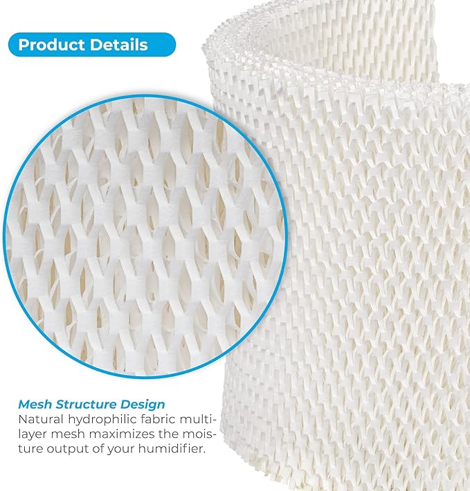 ANTOBLE 2 Pack MAF2 Wicking Humidifier Filter Replacements for Air Care/Essick Air/Moist Air MA0600, MA0601, MA0800, MA08000; Kenmore 15408, 154080, 32 15508 - Image 3