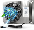 ALORAIR 780CFM Crawlspace Ventilation Fan with Humidistat, IP55 Rated Basement Stainless Steel Exhaust Fan, Built-In Isolation Net 9.13 Inch Foundation Vent Fan for Crawl Space,Garage,Attic,Grow Tent by ALORAIRSOLUTIONSINC0J0DC