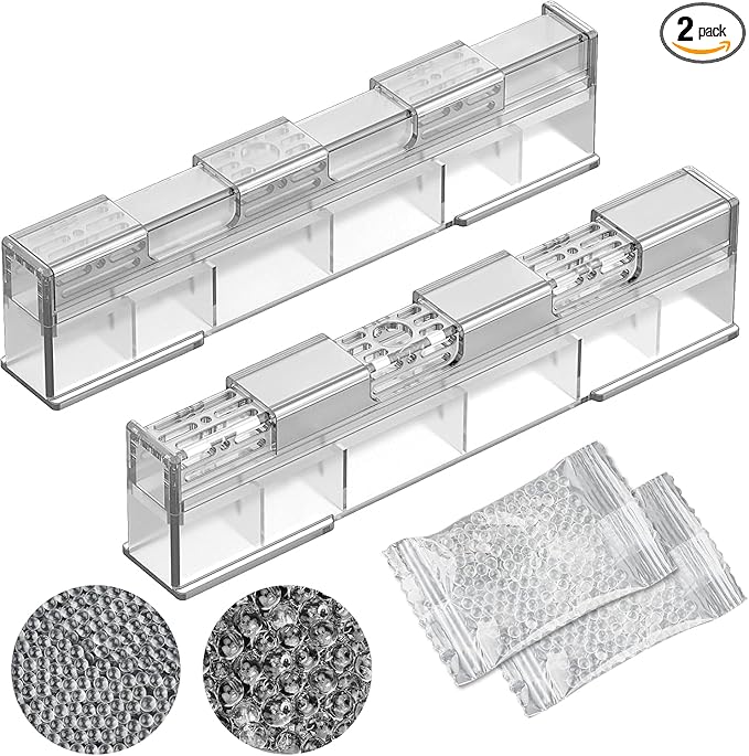 Cigar Humidifier, 2-Piece Slide Controlled Humidity Release Crystal Gel Cigar Humidor Humidifier, Reusable Humidor Accessories, Ideal Cigar Accessories for Men Gift Set by KEJIAR