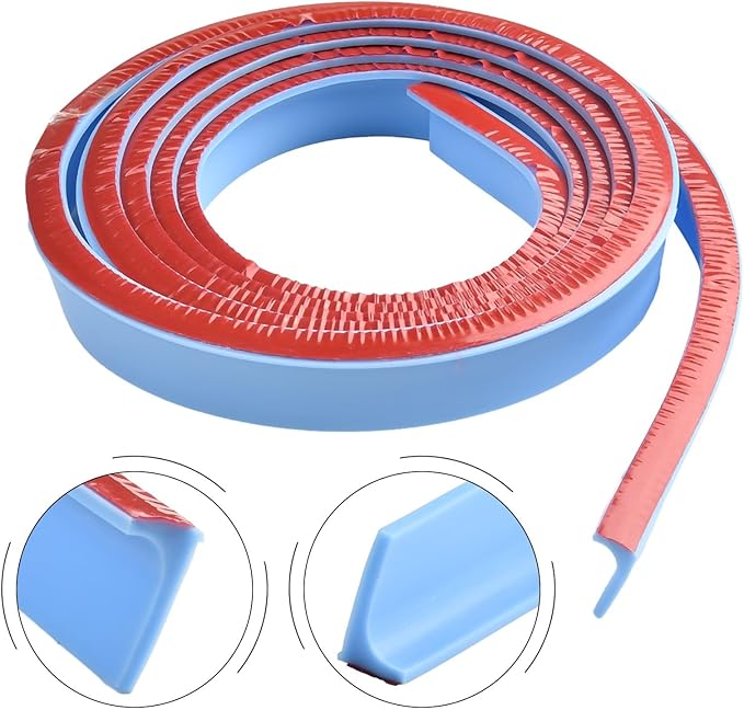 Shower Water Retention Strip - Silicone Multi-Color Water Containment - Fits Various Shower Areas for Bathroom Use(Blue 300cm) - Image 6