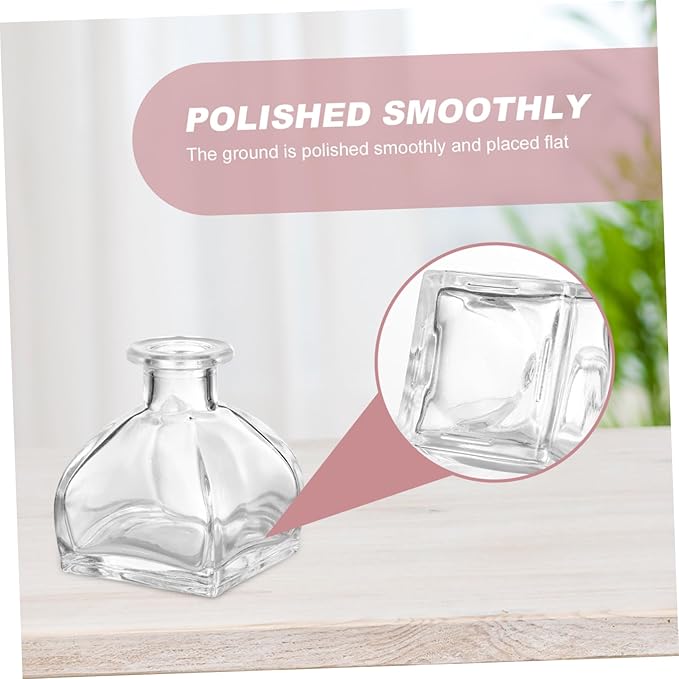 Veemoon Essential Oil Diffuser Bottles Set of 3 Fragrance Release Glass Jars for Home Office Party Wedding Spa Bathroom - Image 9
