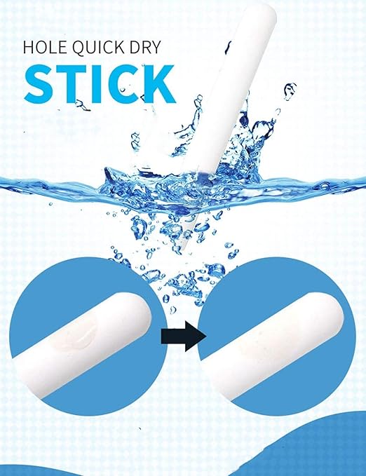 8 Pcs Lab Cleaning Rod Drying Stick Consumables Can be Reused Desiccant Excellent Water Absorption Performance Lab Consumables Paper Towels Easy Dehumidifiers Flesh Drying Toys - Image 7