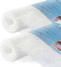 2 Rolls Shelf Liner, 14 Inches x 20 FEET Non-Slip Kitchen Cabinet Liner, Washable Oil-Proof Non-Adhesive Contact Paper for Kitchen Drawer, Cabinet, Shelves, Refrigerator, Storage, Desks, coutertops by TEZZ